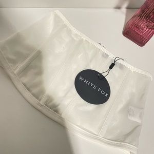 White corset mesh